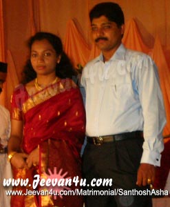 Santhosh Asha Wedding Photos at Mar thoma Church Elanthoor